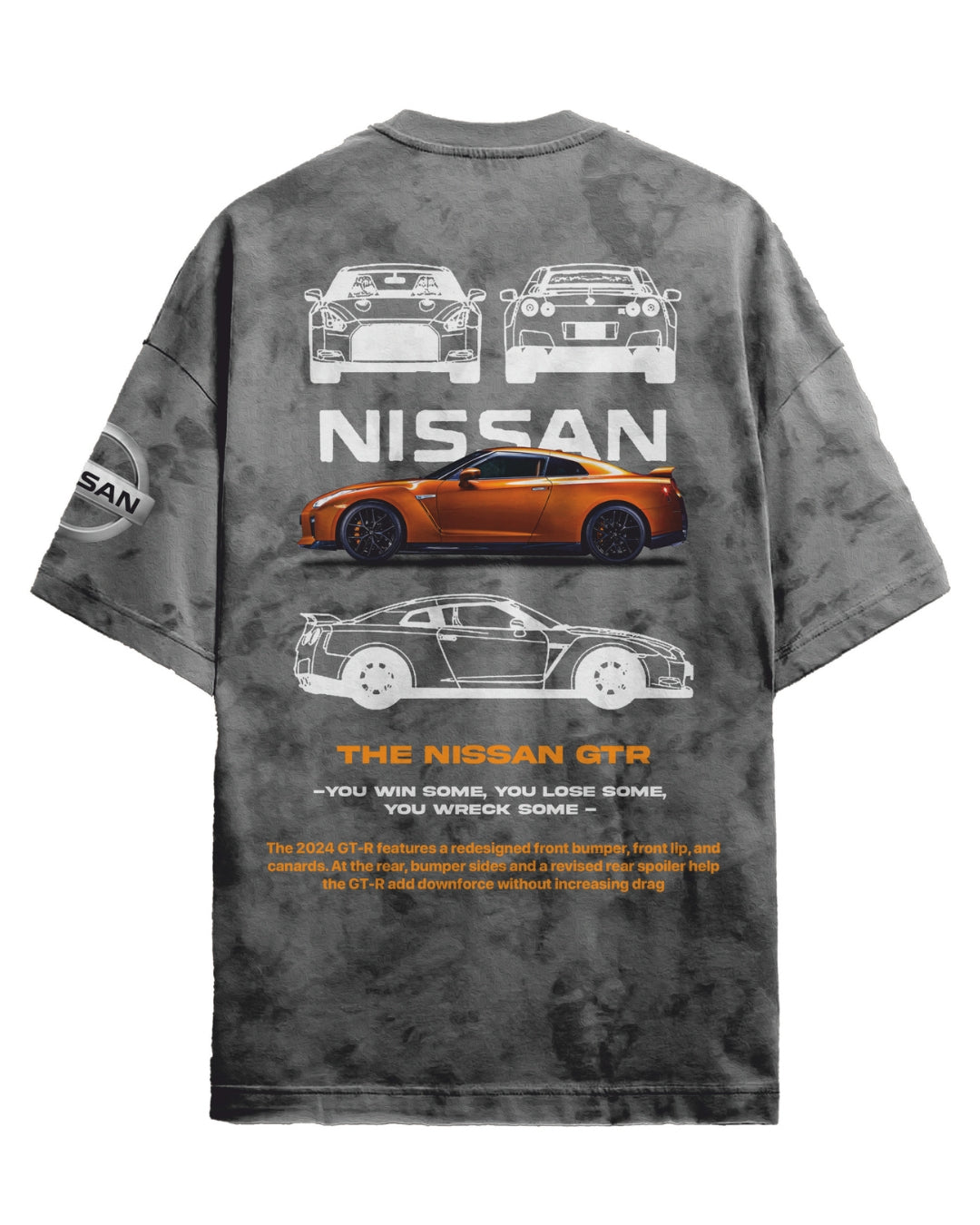 NISSAN ACID WASH UNISEX T-SHIRT