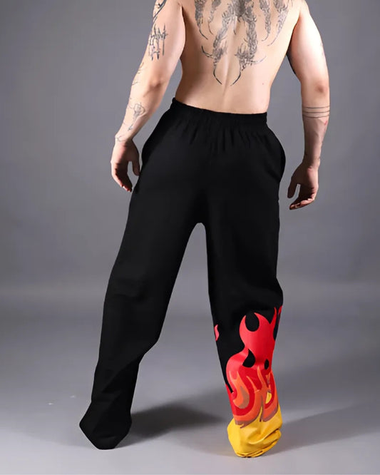 Hayato Flam Unisex Baggy Trackpants