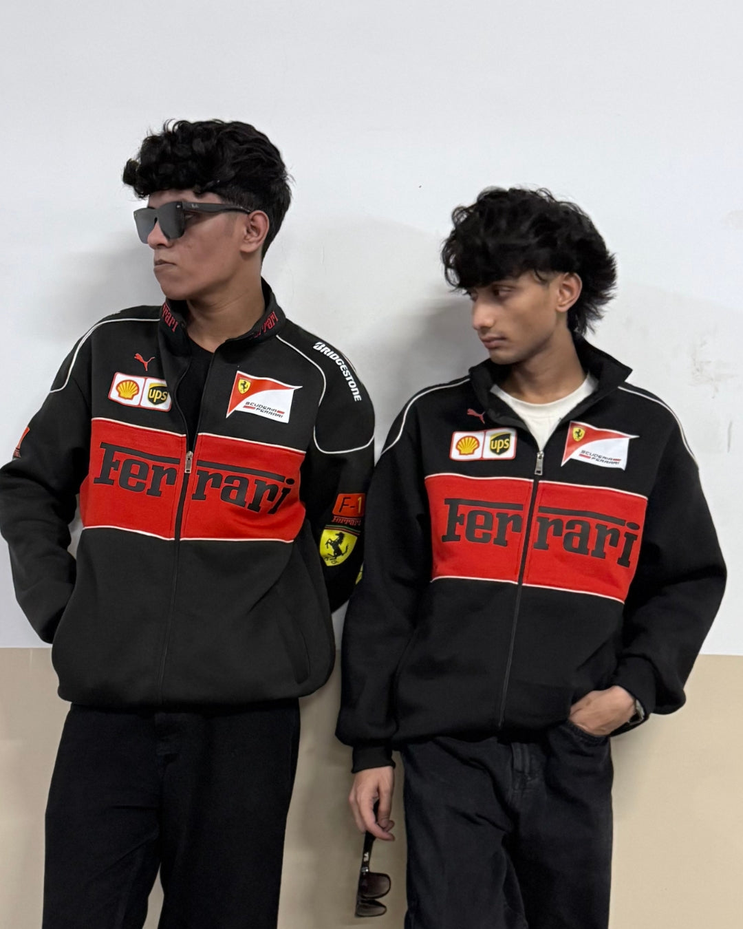 F1 Black Racing Jacket Unisex l TSF