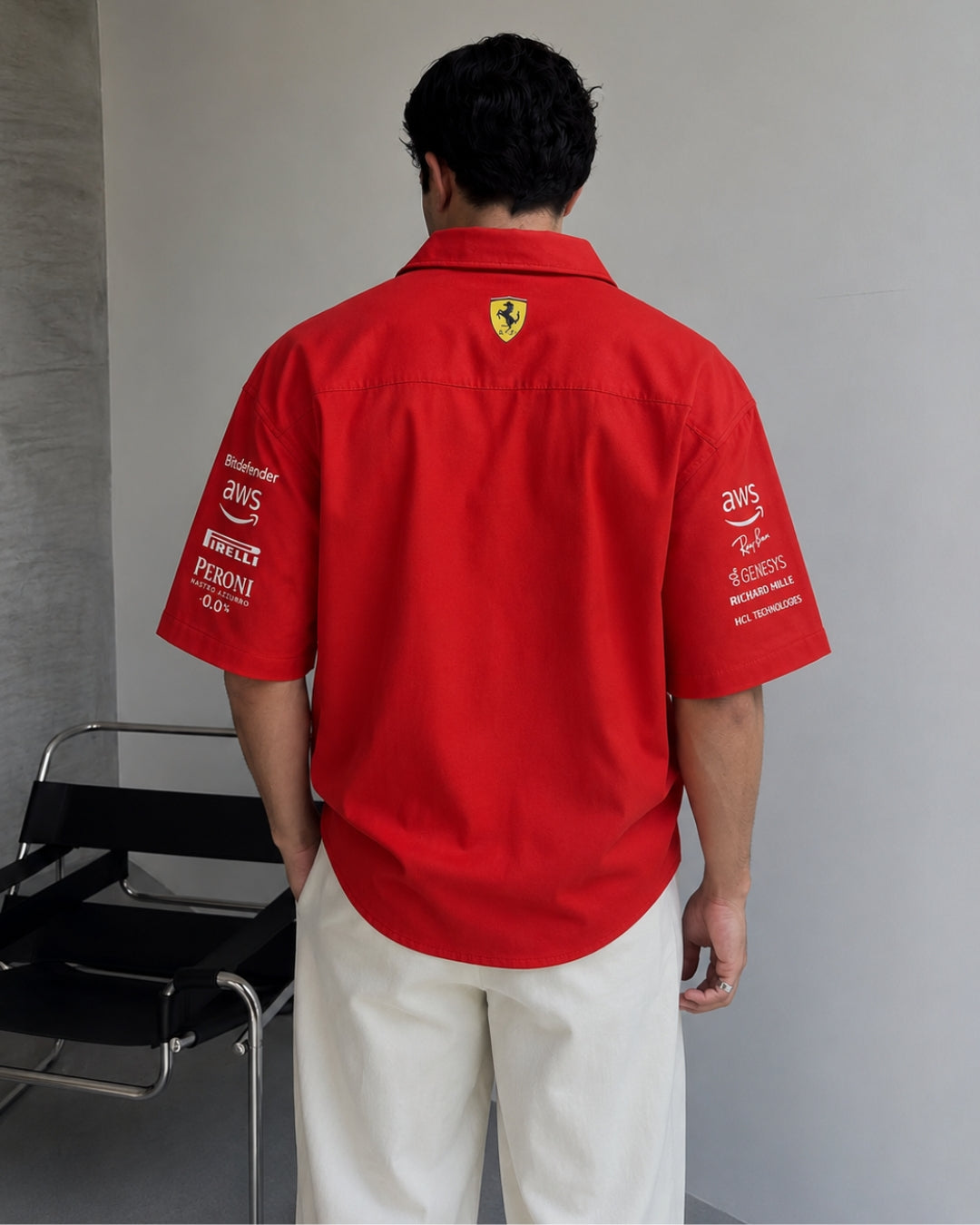 F1 SCUDERIA RED UNISEX SHIRT