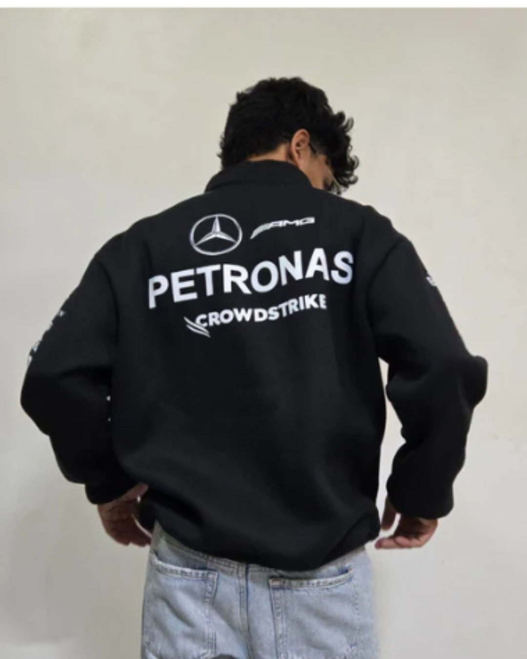 F1 PETRONAS BLACK UNISEX SWEATSHIRT