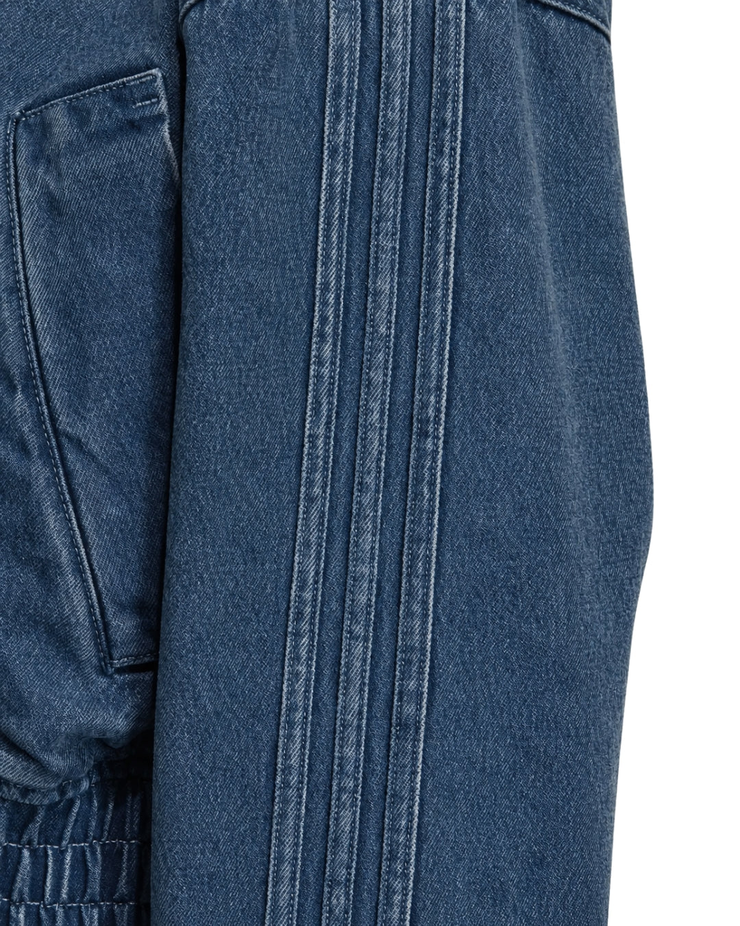 CNY-VINTAGE BLUE WASH DENIM JACKET - UNISEX