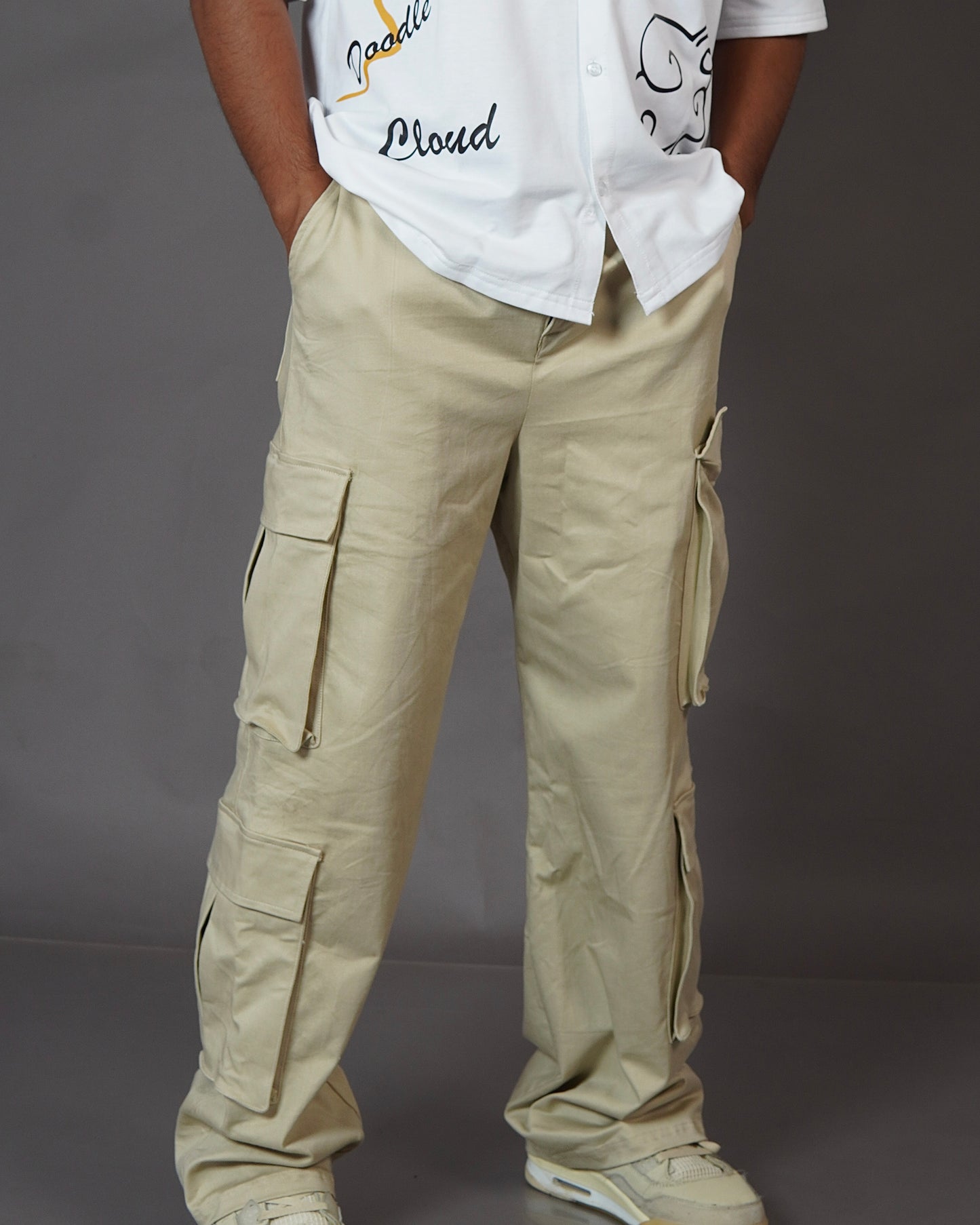 Aesthetic Beige Unisex Cargo l TSF