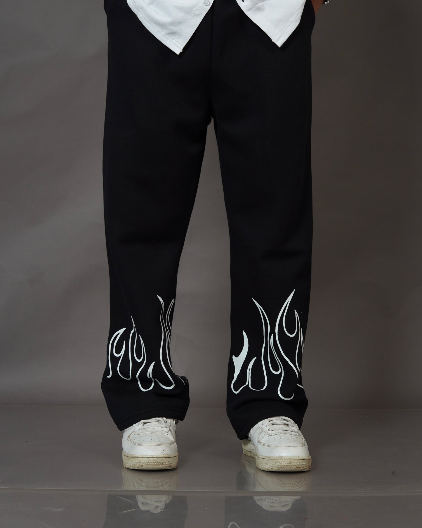 Aesthetic Flame Unisex Trackpants l TSF