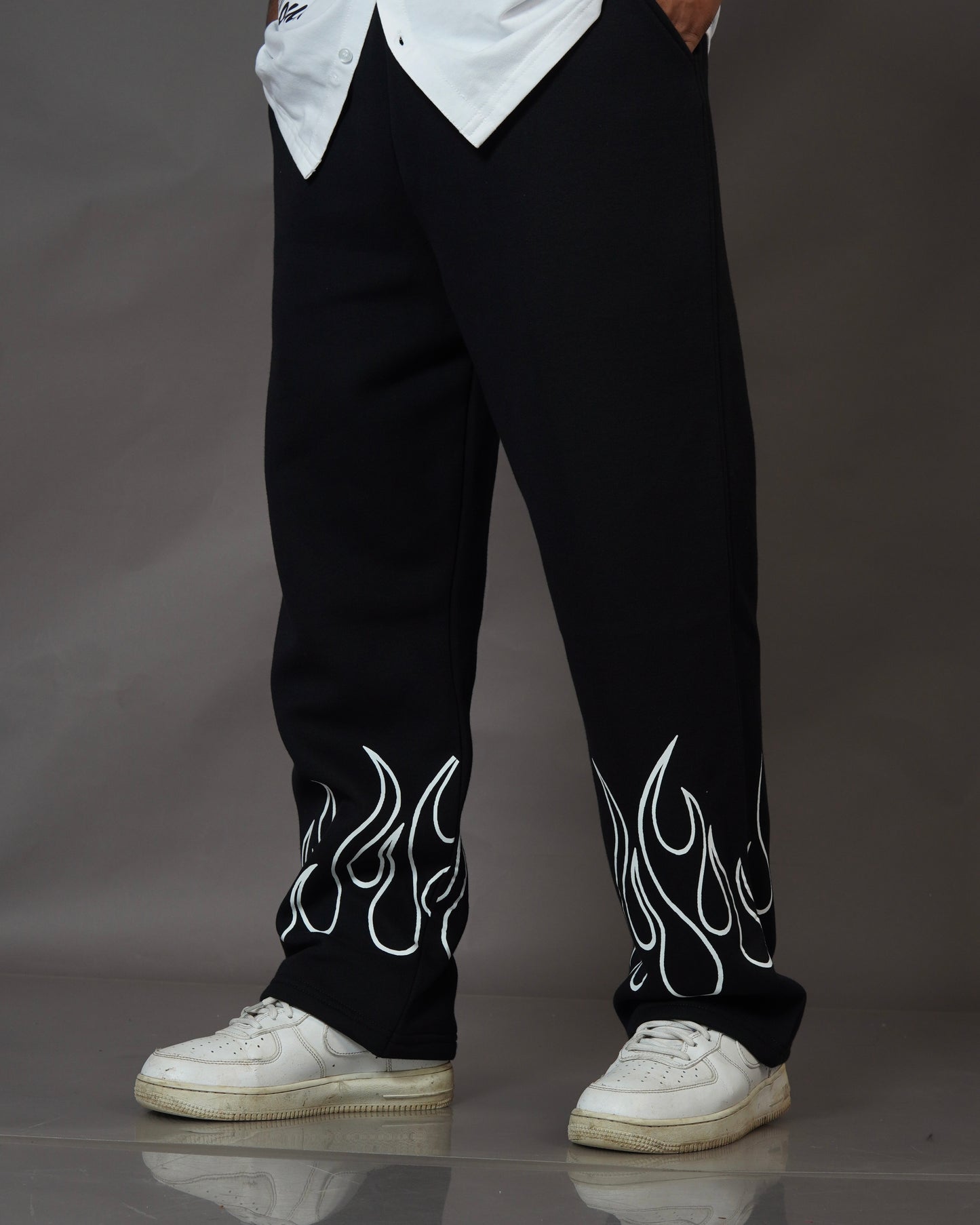 Aesthetic Flame Unisex Trackpants l TSF