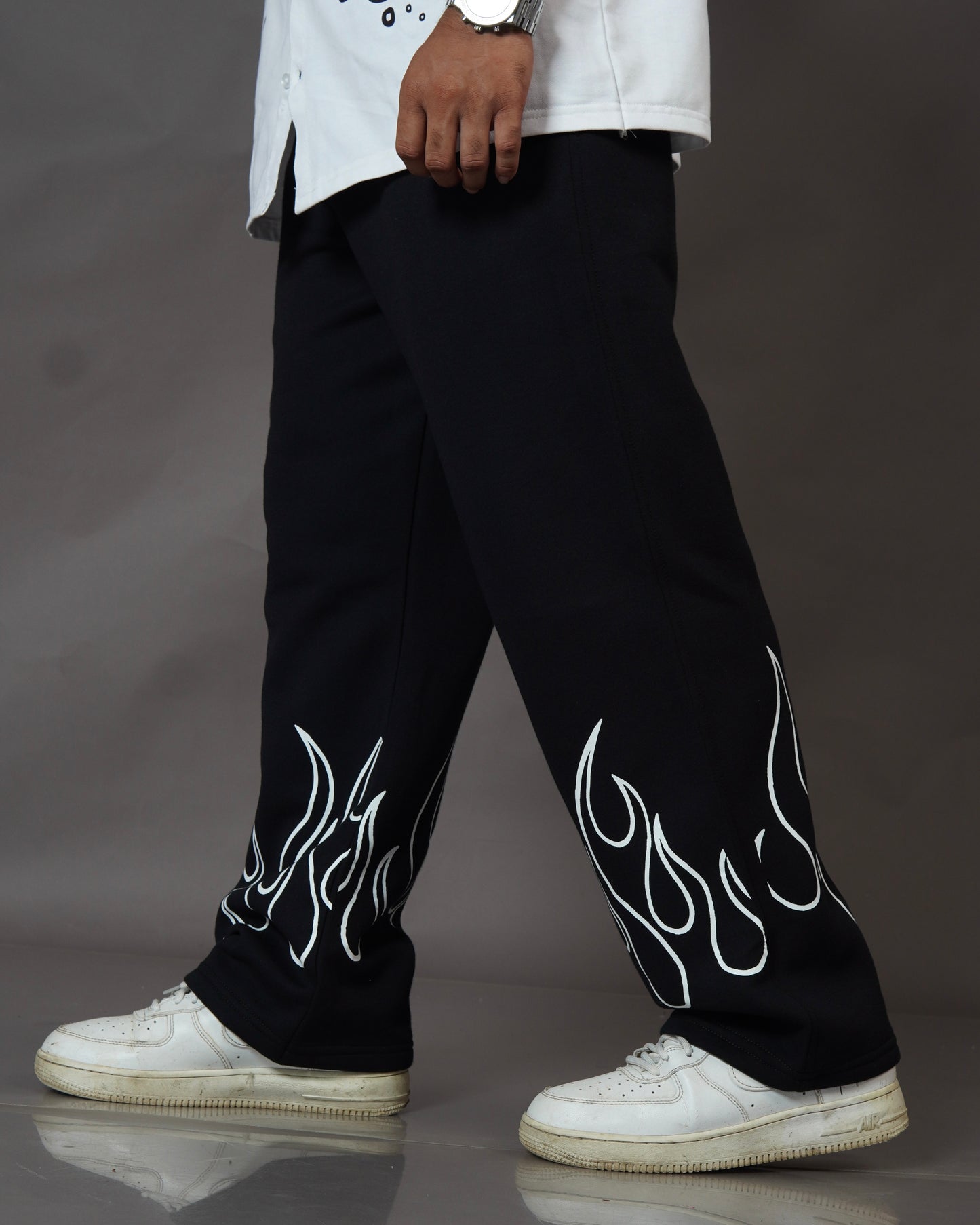 Aesthetic Flame Unisex Trackpants l TSF