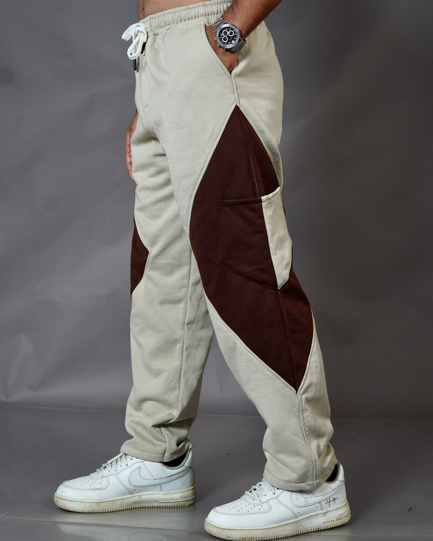 Aesthetic Duo Colour Unisex Trackpants l TSF