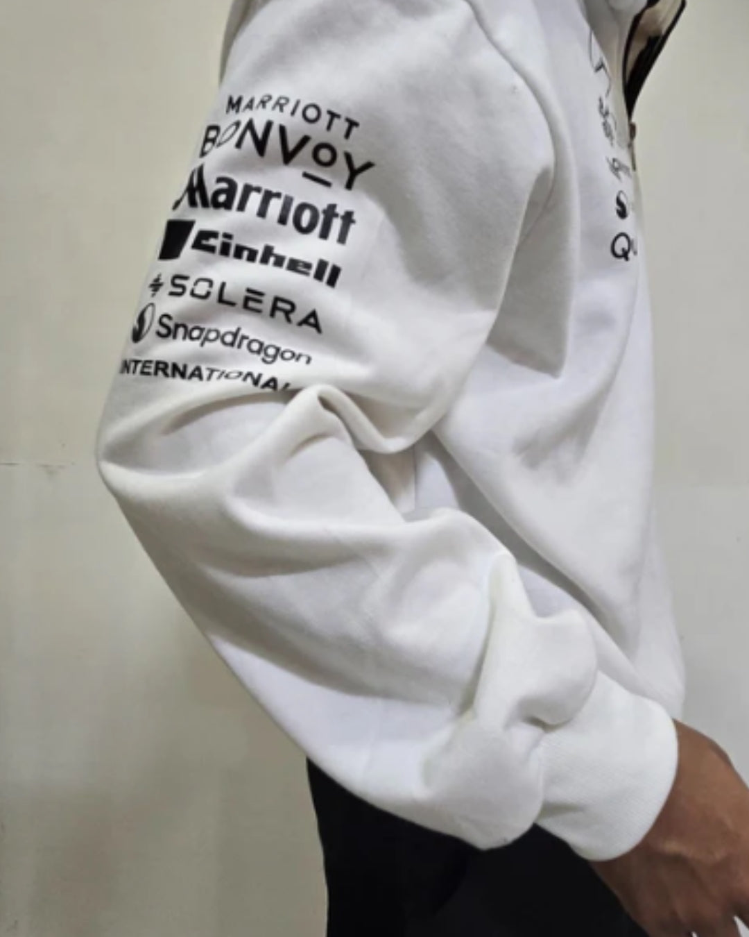 F1 PETRONAS WHITE UNISEX SWEATSHIRT