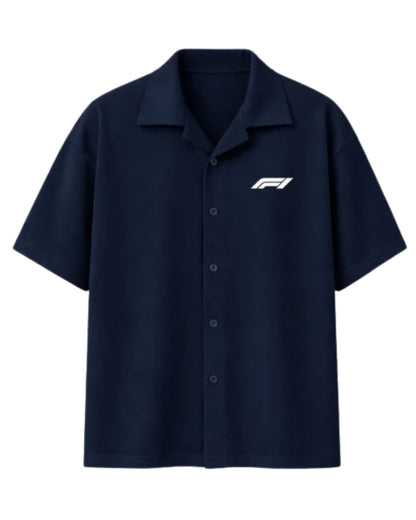 F1 HAMILTON NAVY BLUE UNISEX SHIRT