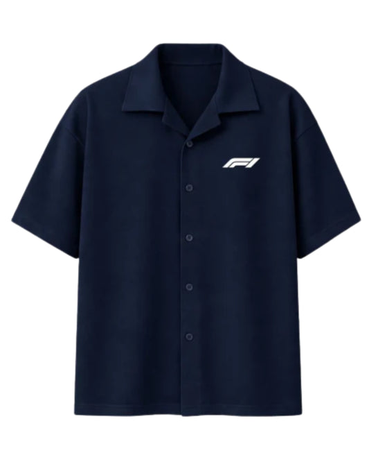 F1 HAMILTON NAVY BLUE UNISEX SHIRT