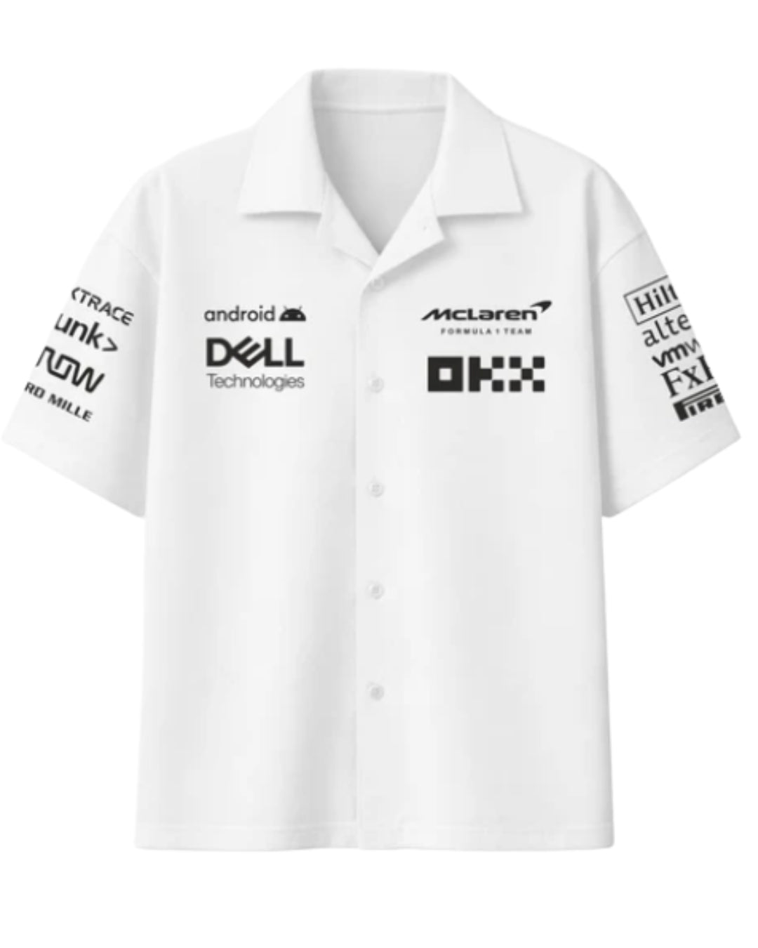 F1 MCLAREN WHITE UNISEX SHIRT