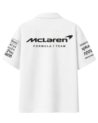 F1 MCLAREN WHITE UNISEX SHIRT