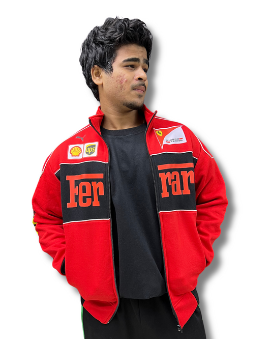 Formula 1 Ferrari Racing Jacket for F1 Lovers