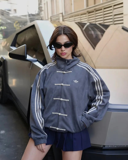 CNY CHARCOAL GREY UNISEX JACKET