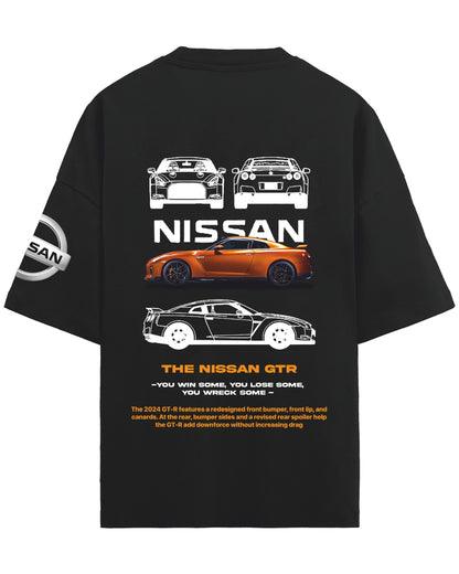 NISSAN BLACK UNISEX T-SHIRT