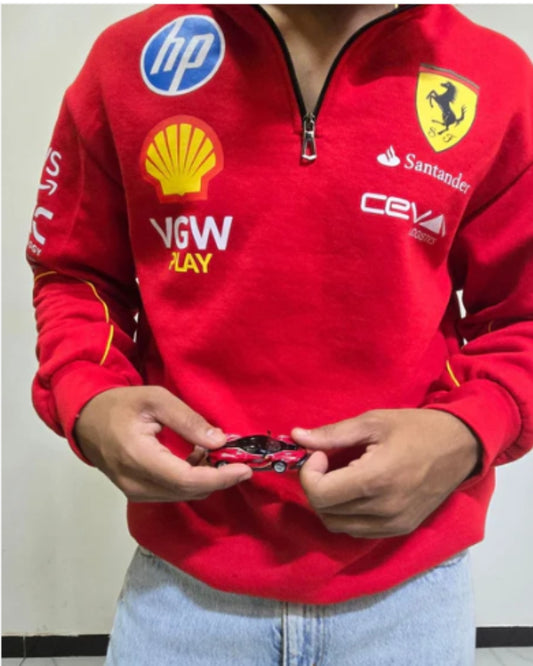 F1 SCUDERIA RED UNISEX SWEATSHIRT