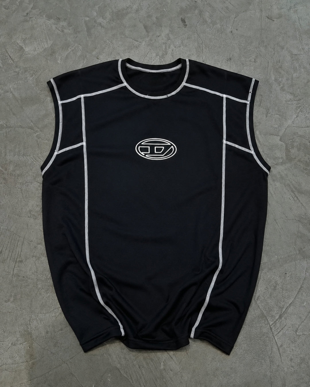DIESEL BOX FIT TANK TEES