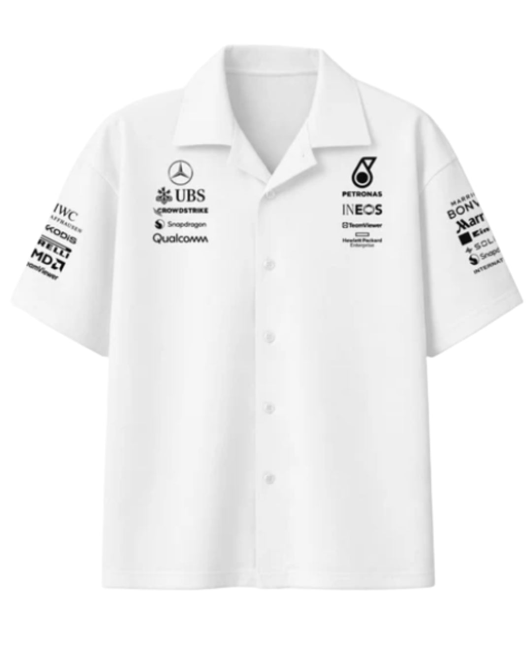 F1 PETRONAS WHITE UNISEX SHIRT