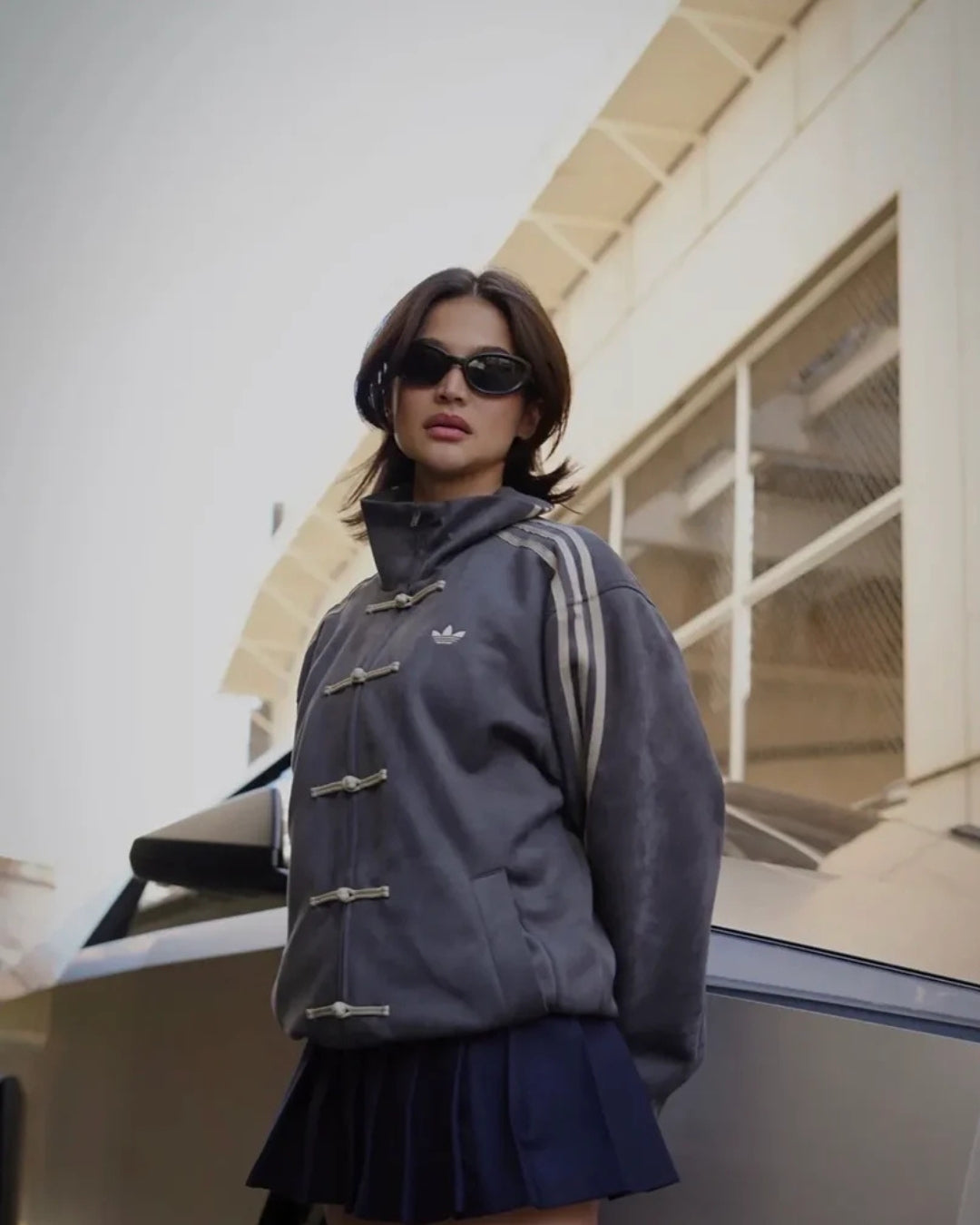 CNY CHARCOAL GREY UNISEX JACKET