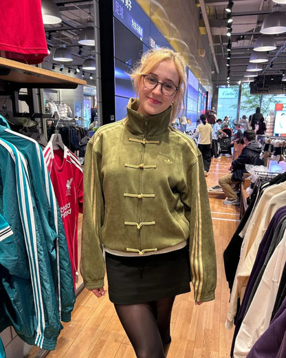 CNY OLIVE GREEN UNISEX JACKET
