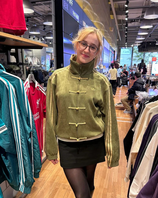 CNY OLIVE GREEN UNISEX JACKET