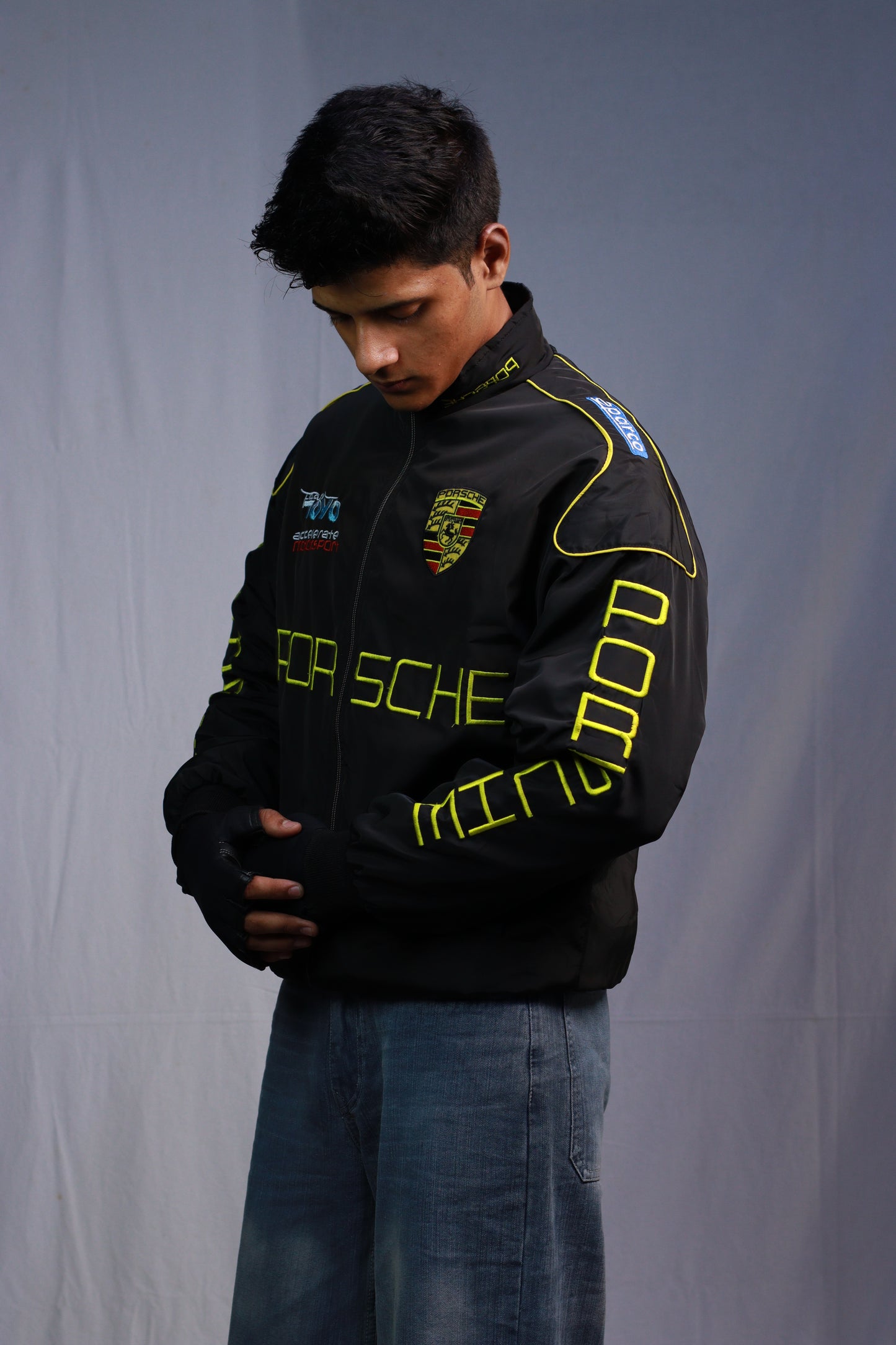 F1 PORSCHE UNISEX EMBROIDED JACKET