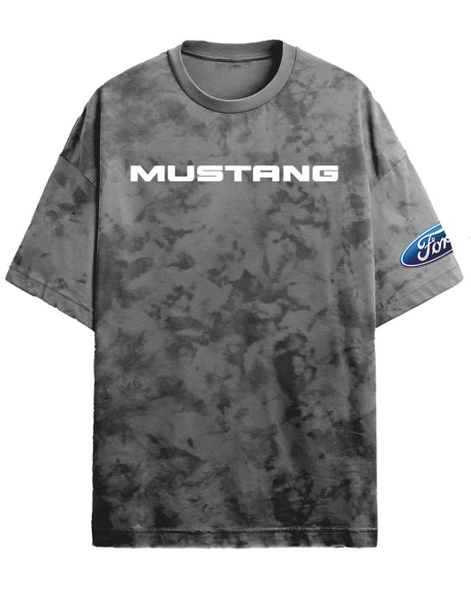 MUSTANG ACID WASH UNISEX T-SHIRT