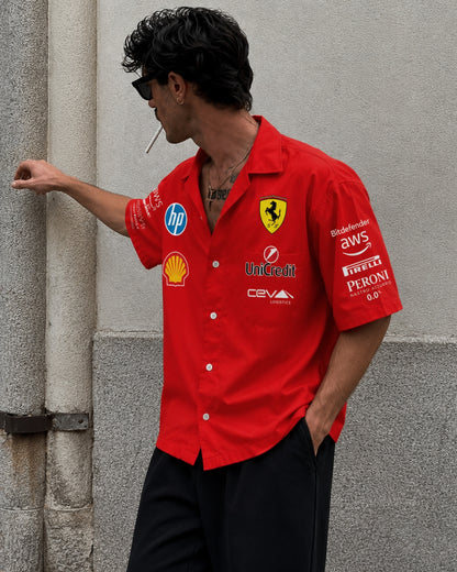 F1 SCUDERIA RED UNISEX SHIRT