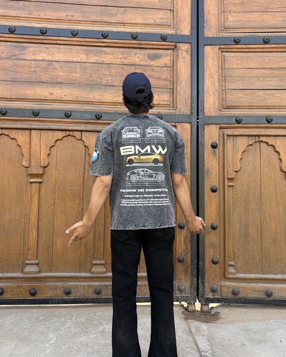 BMW ACID WASH UNISEX T-SHIRT