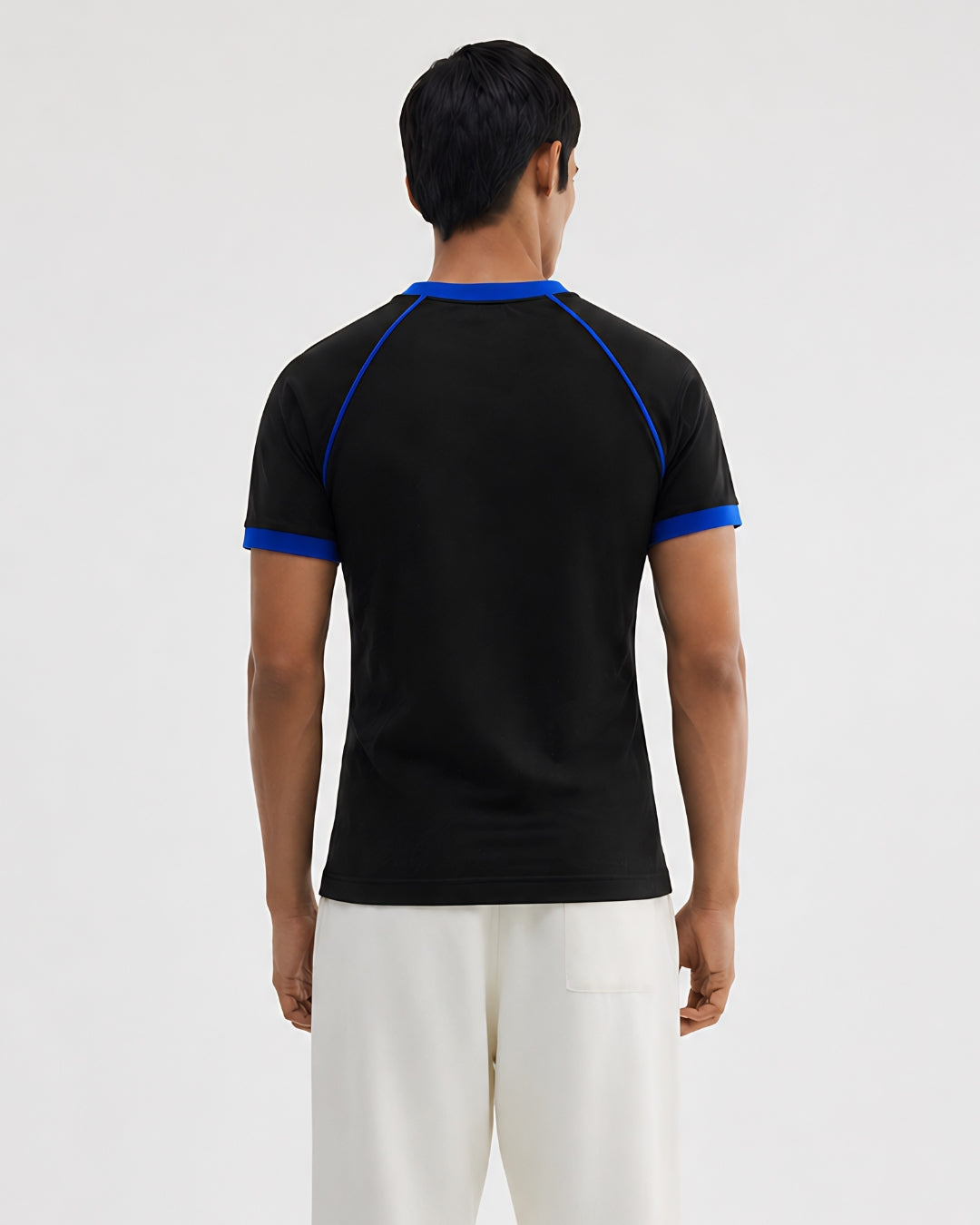 DIES#L BLACK & BLUE RINGER T-SHIRT