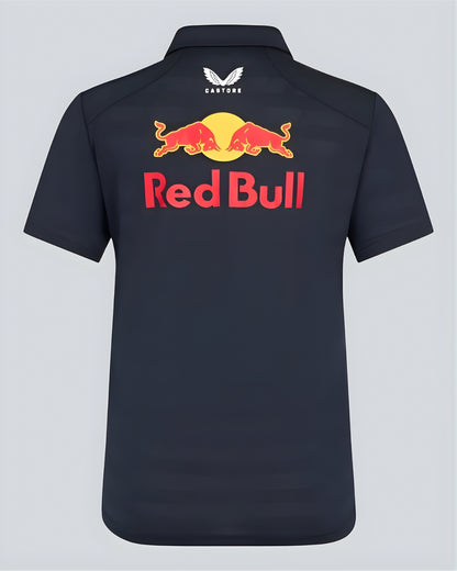 F1 REDBULL UNISEX BLUE POLO T-SHIRT