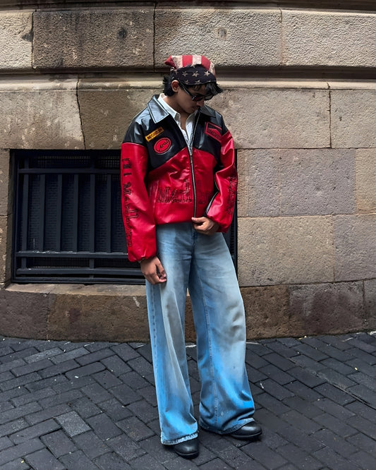 F1 LEATHER UNISEX RACING JACKET