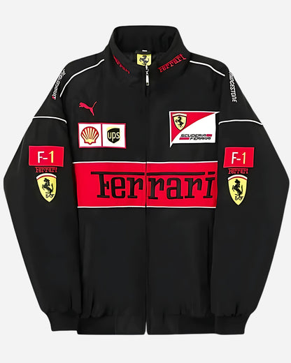 F1 Black Racing Jacket Unisex l TSF