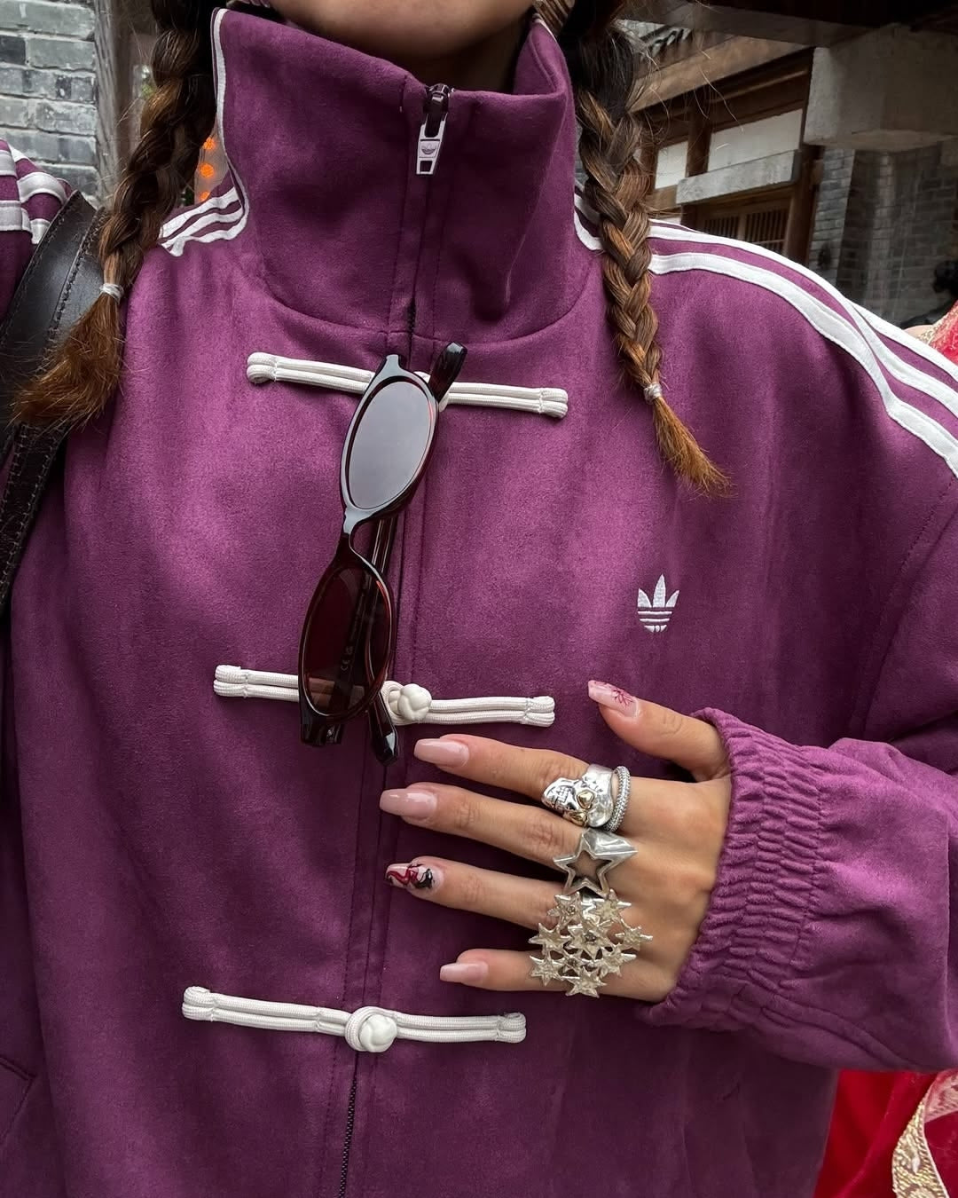 CNY PURPLE UNISEX JACKET