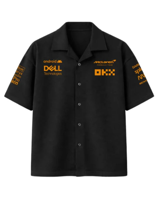 F1 MCLAREN BLACK UNISEX SHIRT