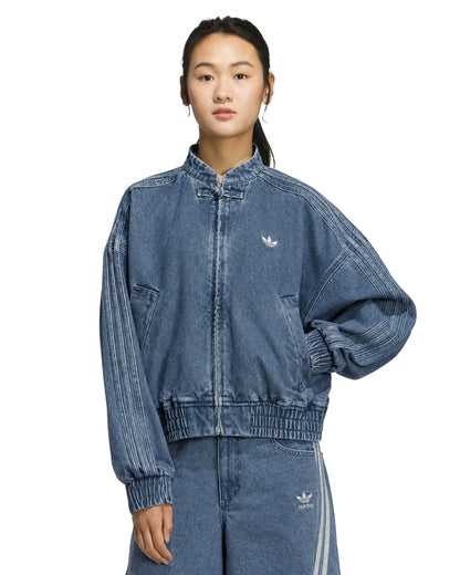CNY-VINTAGE BLUE WASH DENIM JACKET - UNISEX