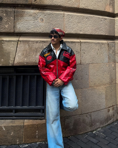 F1 LEATHER UNISEX RACING JACKET