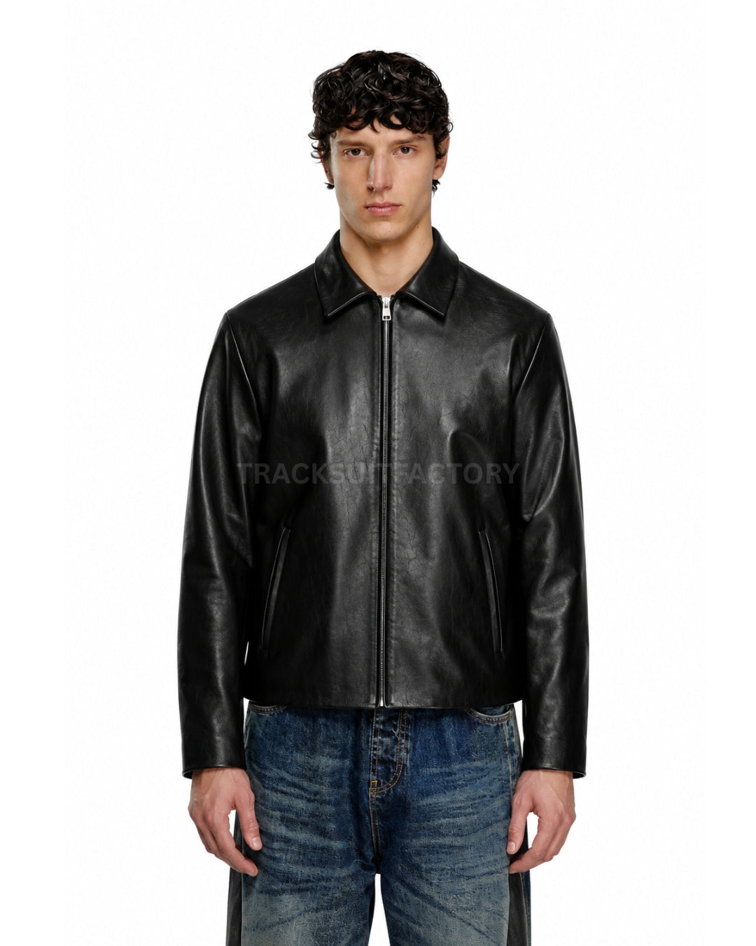 ZED BLACK LEATHER JACKET – UNISEX