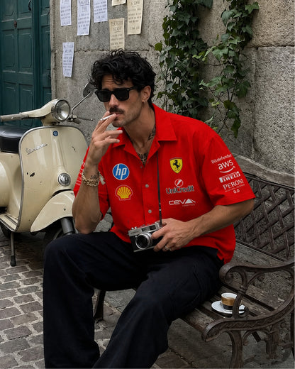 F1 SCUDERIA RED UNISEX SHIRT