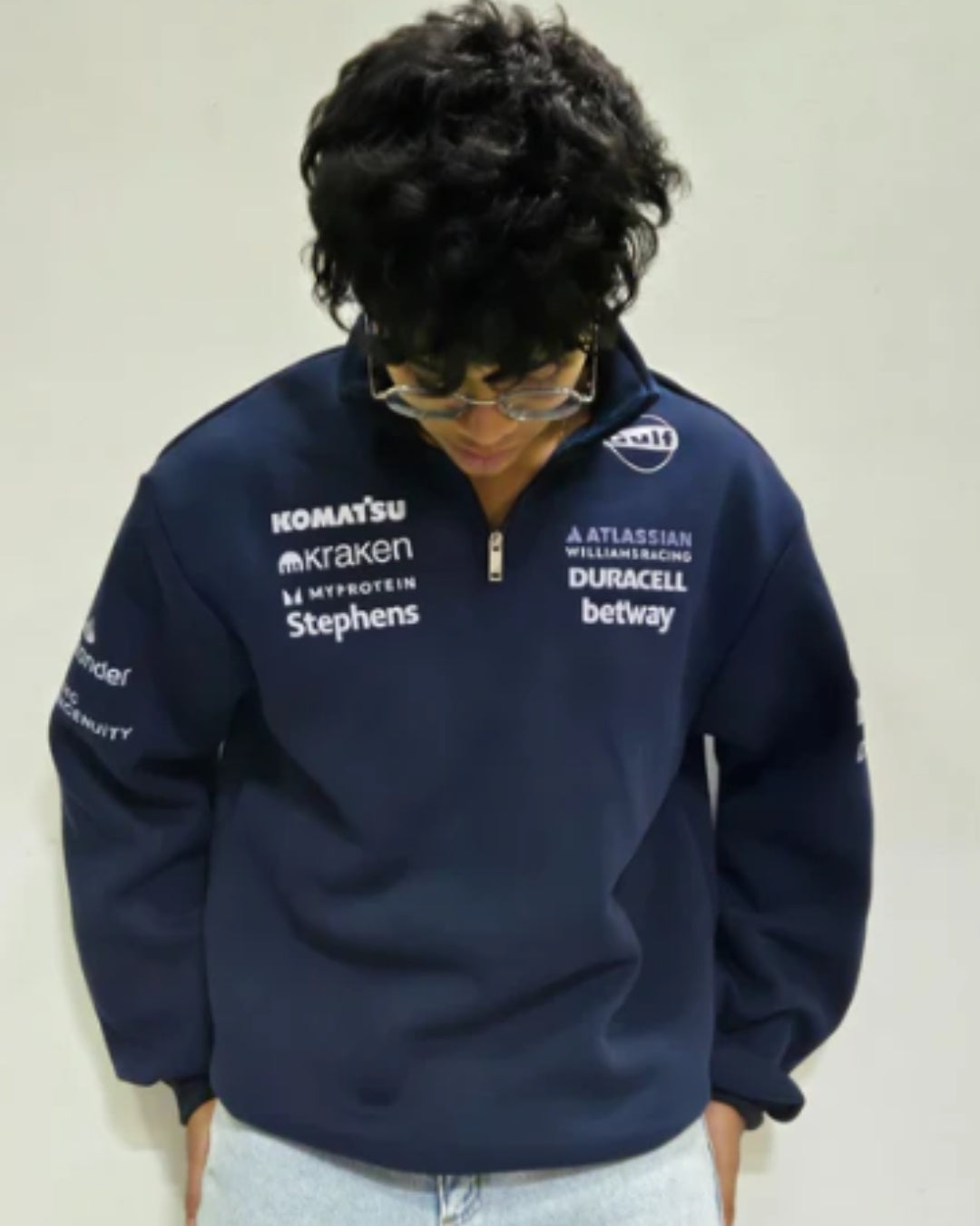 F1 ATLASSIAN BLUE UNISEX SWEATSHIRT