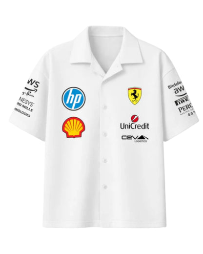 F1 SCUDERIA WHITE UNISEX SHIRT