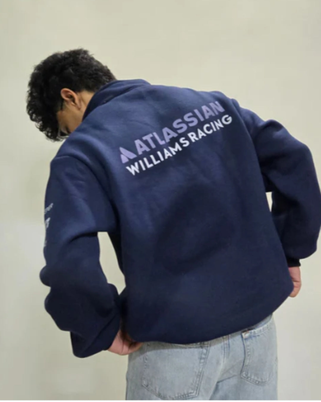 F1 ATLASSIAN BLUE UNISEX SWEATSHIRT