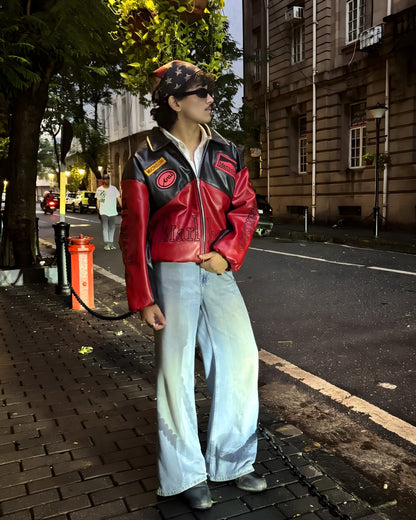 F1 LEATHER UNISEX RACING JACKET