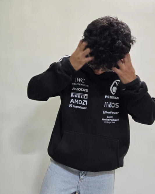 F1 PETRONAS BLACK UNISEX SWEATSHIRT