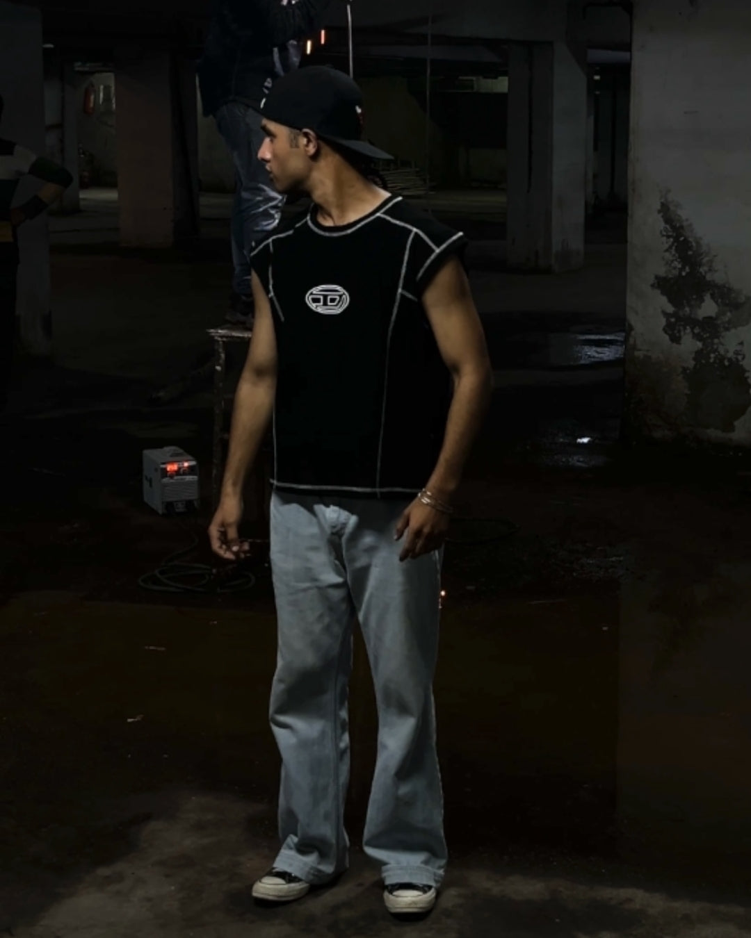 DIESEL BOX FIT TANK TEES