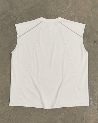 LAC0STE BOX FIT TANK TEES