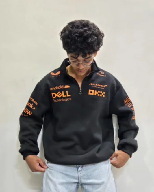 F1 MCLAREN BLACK UNISEX SWEATSHIRT