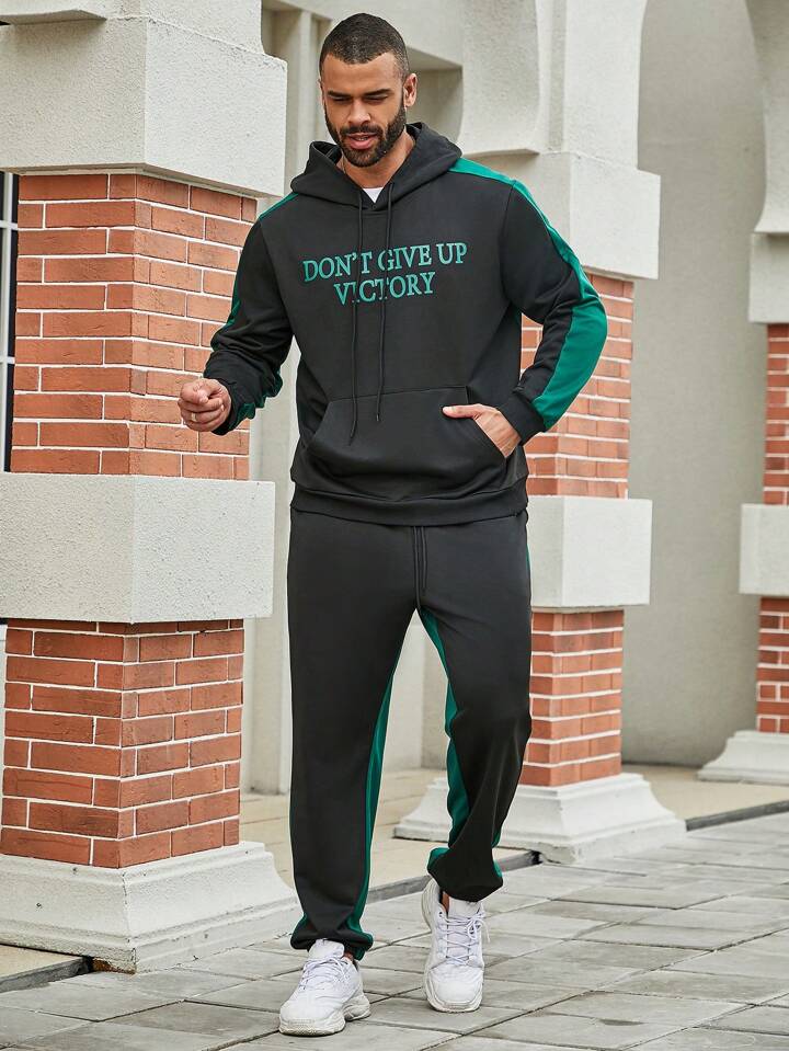 Black Tracksuit for Mens