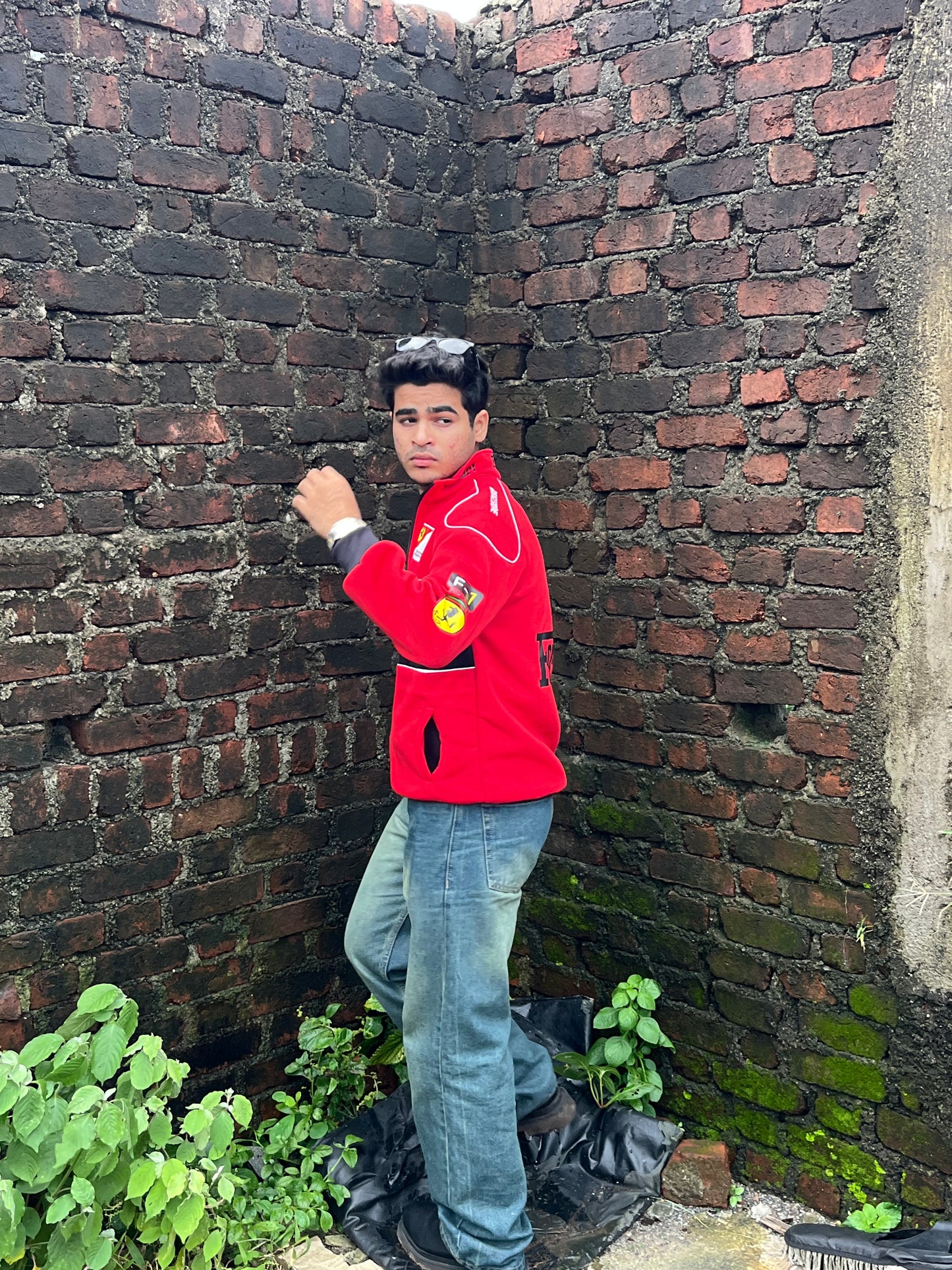 F1 RED FERRARI UNISEX RACING JACKET