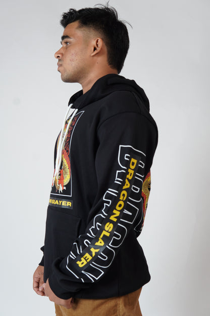 Black Aesthetic Printed Unisex Hoodie l TSF